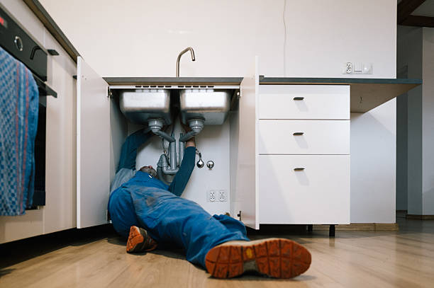 Professional Drain Cleaning technician working in Chico, WA